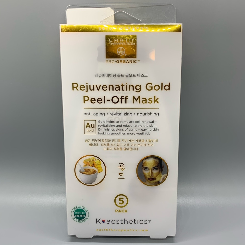 Earth therapeutics Rejuvenating Gold Peel-off Mask
